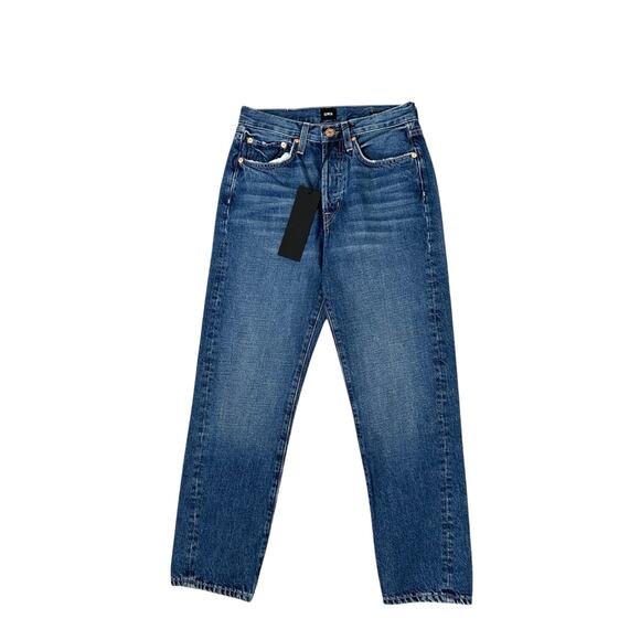 Edwin Hana Classic Straight Jeans in Blue Medium Wash Awake - Picture 4 of 7